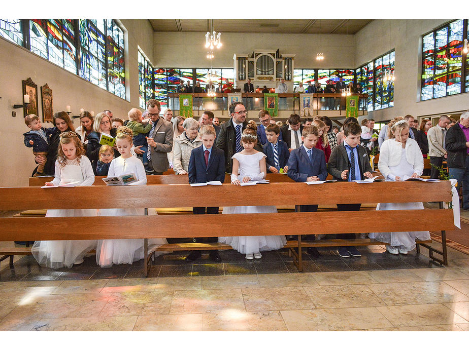 Feier der 1. Heiligen Kommunion in Sankt Maria (Foto: Michael Bohl)